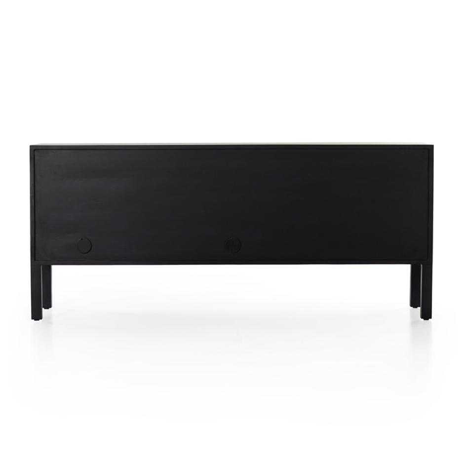 Isador Sideboard In Black Wash Poplar by FOUR HANDS