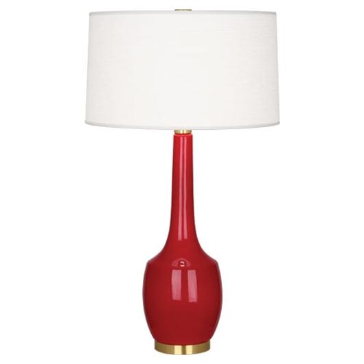 Ruby Red Delilah Table Lamp by ROBERT ABBEY