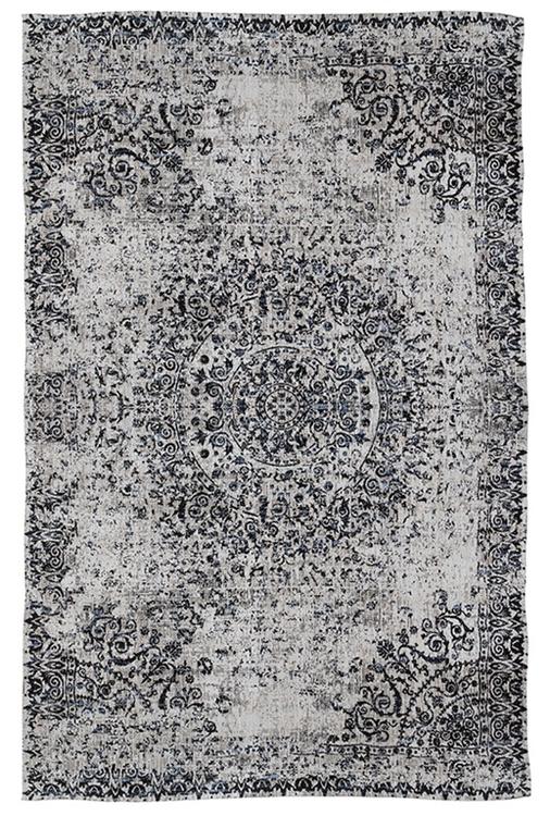 KALIMA RUG 5X8 in BEIGE AND CHARCOAL by Dovetail