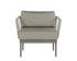 CATANIA ARMCHAIR - GREY - PALAZZO TAUPE by Sunpan