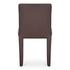 Monte Dining Chair Dark Brown Vegan Leather - Set Of Two by Moes Home