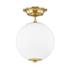 Sphere No.1 Semi Flush by Hudson Valley