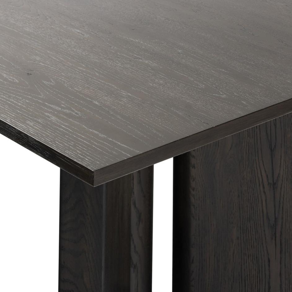 Huxley Dining Table 84" - Smoked Black Veneer by Four Hands