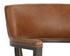 BRYLEA DINING ARMCHAIR - BROWN - SHALIMAR TOBACCO LEATHER by Sunpan