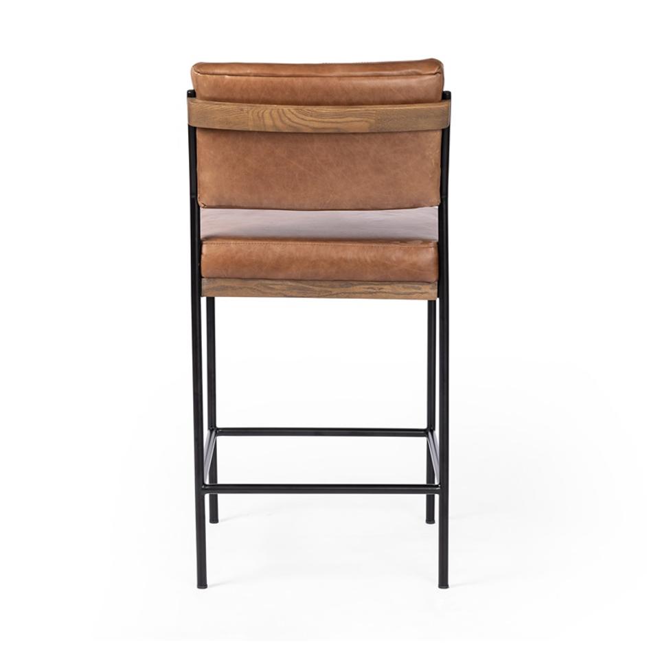 Benton Counter Stool in Sonoma Chestnut by FOUR HANDS