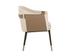 Carter Dining Armchair - Napa Beige / Napa Tan by Sunpan