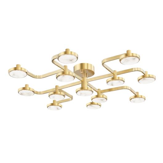 Meander Semi Flush by Hudson Valley