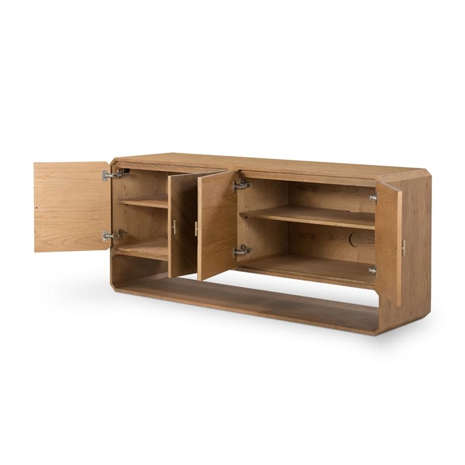 Caspian Sideboard In Natural Ash Veneer by FOUR HANDS