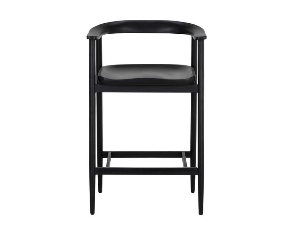 JEREMY COUNTER STOOL - BLACK by Sunpan