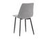 Drew Dining Chair - Black - Light Grey by Sunpan