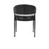Umbria Dining Chair Black by Classic Home