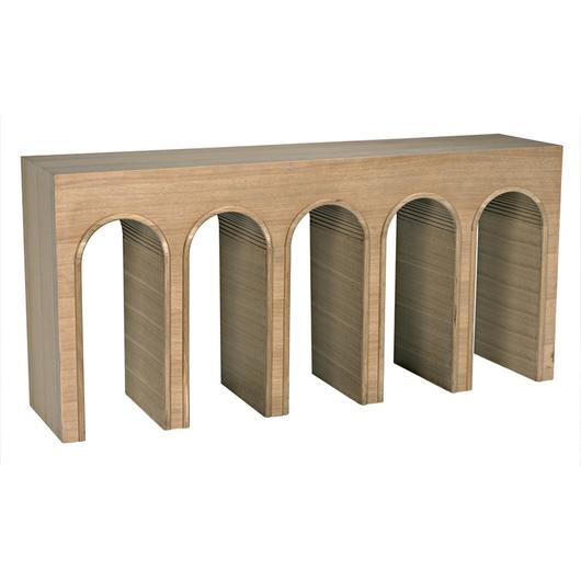 Enzo Console, White Oak by Noir Furniture