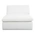 Miles Outdoor Chaise White by Moes Home