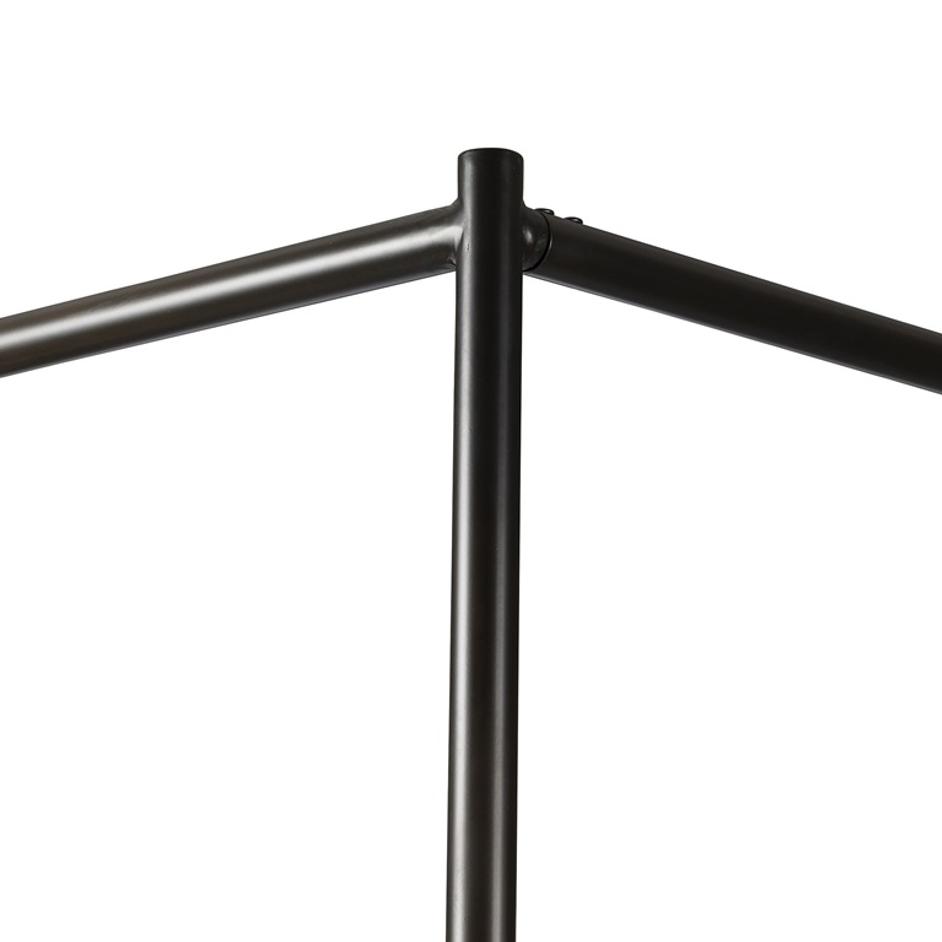 Anderson Canopy Queen Bed - San Remo Ash by Four Hands