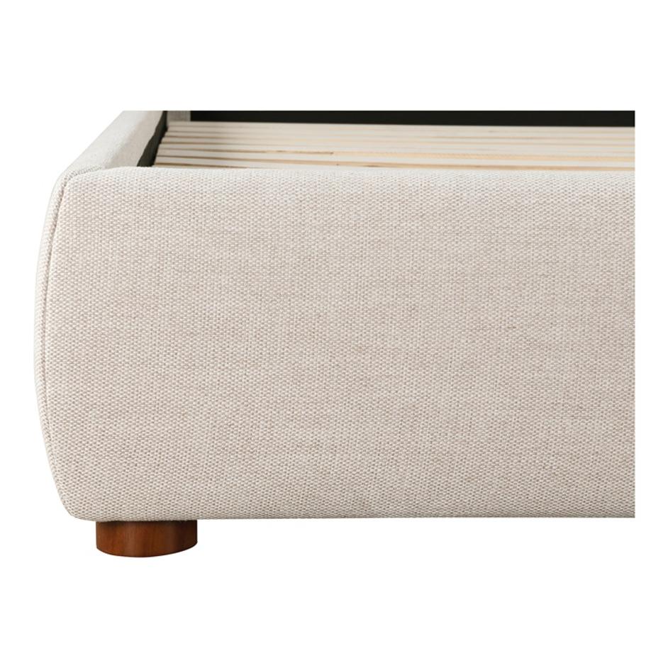 LUZON QUEEN BED WHEAT by Moes Home