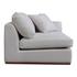 Rue Right Arm Facing Chair Off White by Moes Home