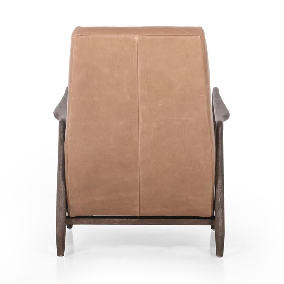 Braden Recliner In Dakota Warm Taupe by FOUR HANDS