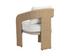 PYLOS DINING ARMCHAIR - NATURAL - LOUIS CREAM by Sunpan