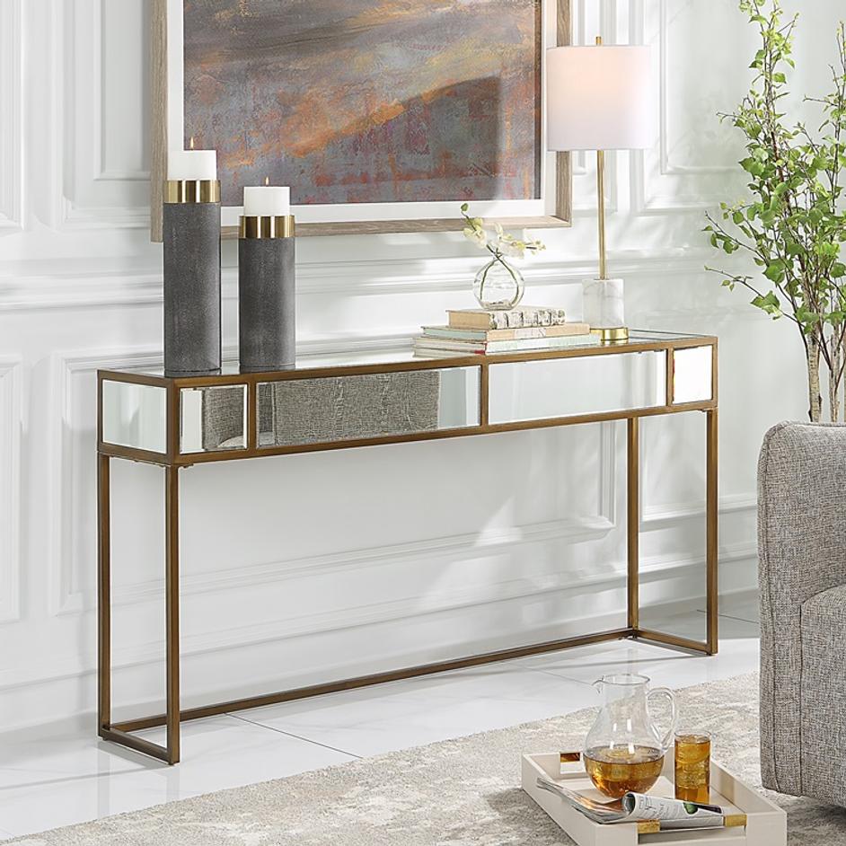 Reflect Mirrored Console Table by Uttermost