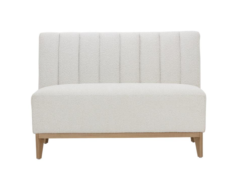 KOSOVO BANQUETTE - NATURAL - COPENHAGEN WHITE by Sunpan