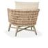 Collins Outdoor Accent Chair Natural/Sand by Classic Home