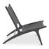 Palma Outdoor Lounge Chair Black by Moes Home