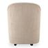 Drava Rolling Dining Chair Beige by Moes Home