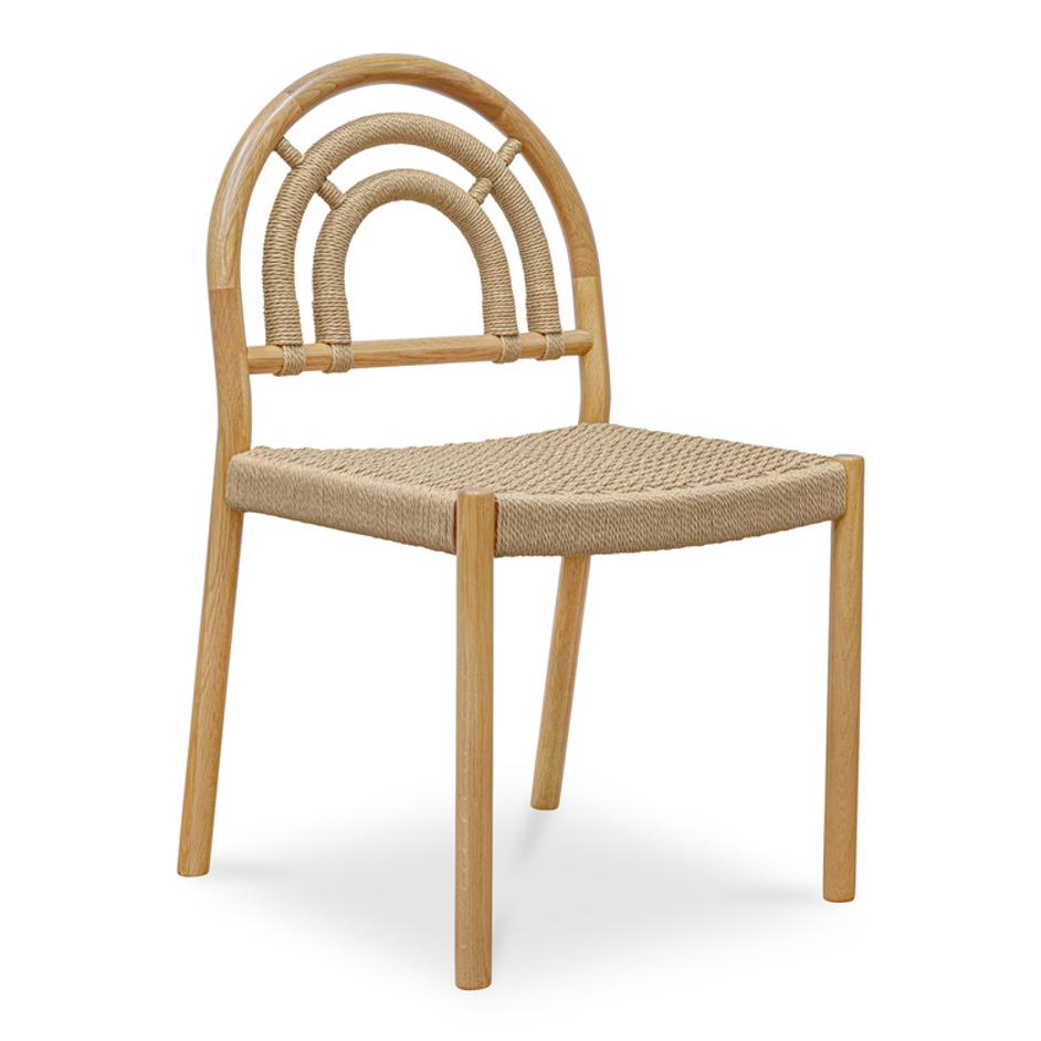 Avery Dining Chair Natural – Set Of Two by Moes Home