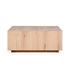Layne 42" Square Coffee Table Natural by Classic Home