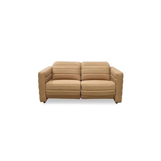 Juno Power Recliner Sofa Tan Leather by Moes Home