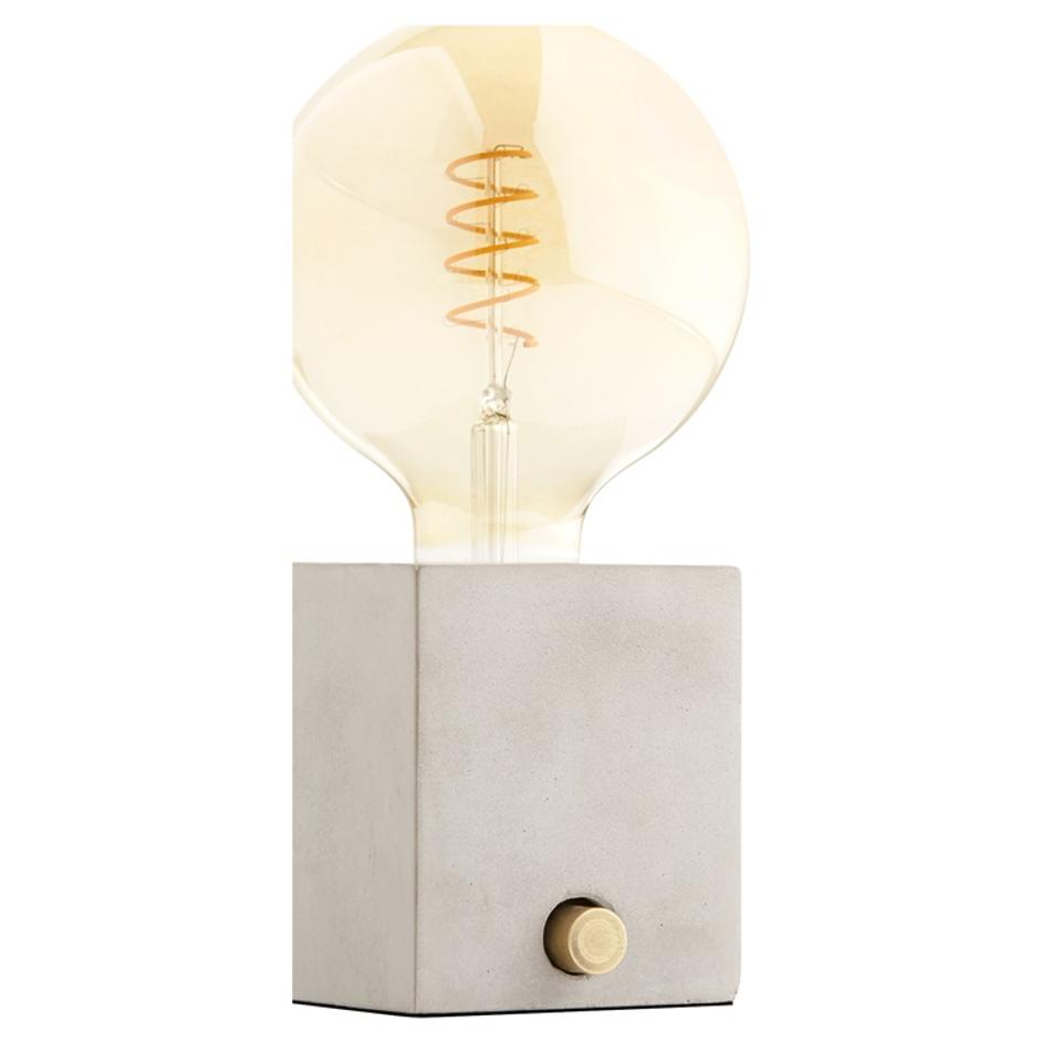 Solid Inversion Tble Lamp in Grey by Cyan Design