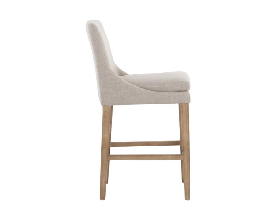 ROSINE COUNTER STOOL - EFFIE FLAX by Sunpan