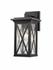 Brookside 1 Light Outdoor Wall Sconce in Black Finish by Z-Lite