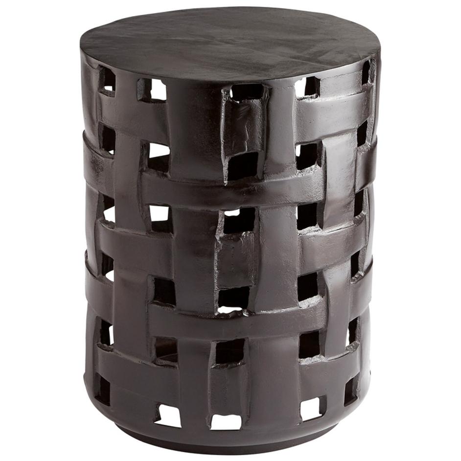 Cardin Side Table In Bronze by Cyan Design