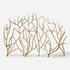 Gold Branches Decorative Fireplace Screen by Uttermost