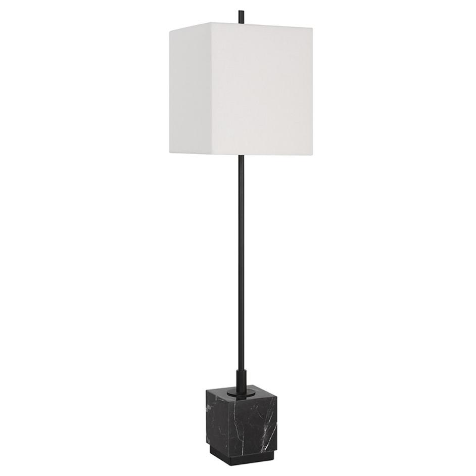 Escort Black Buffet Lamp by Uttermost