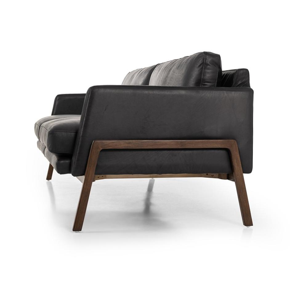 Diana Sofa 84" In Heirloom Black by FOUR HANDS