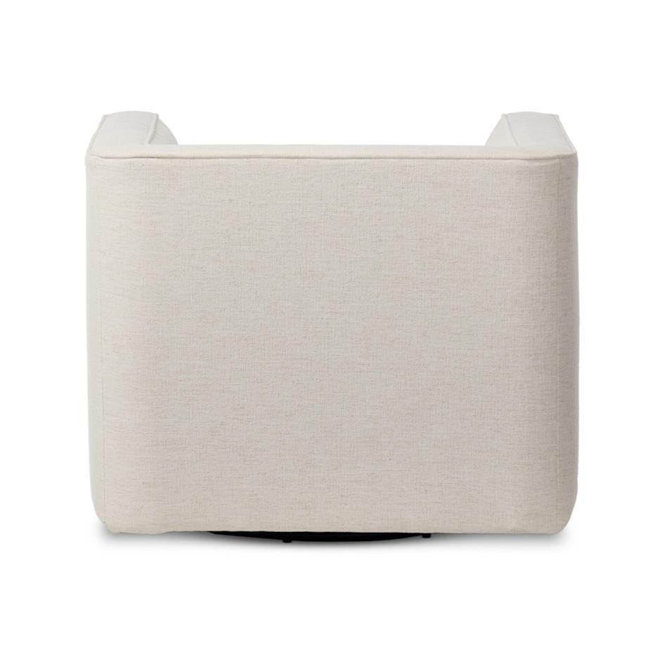 Phillip Swivel Chair - Crypton Nomad Snow by Four Hands