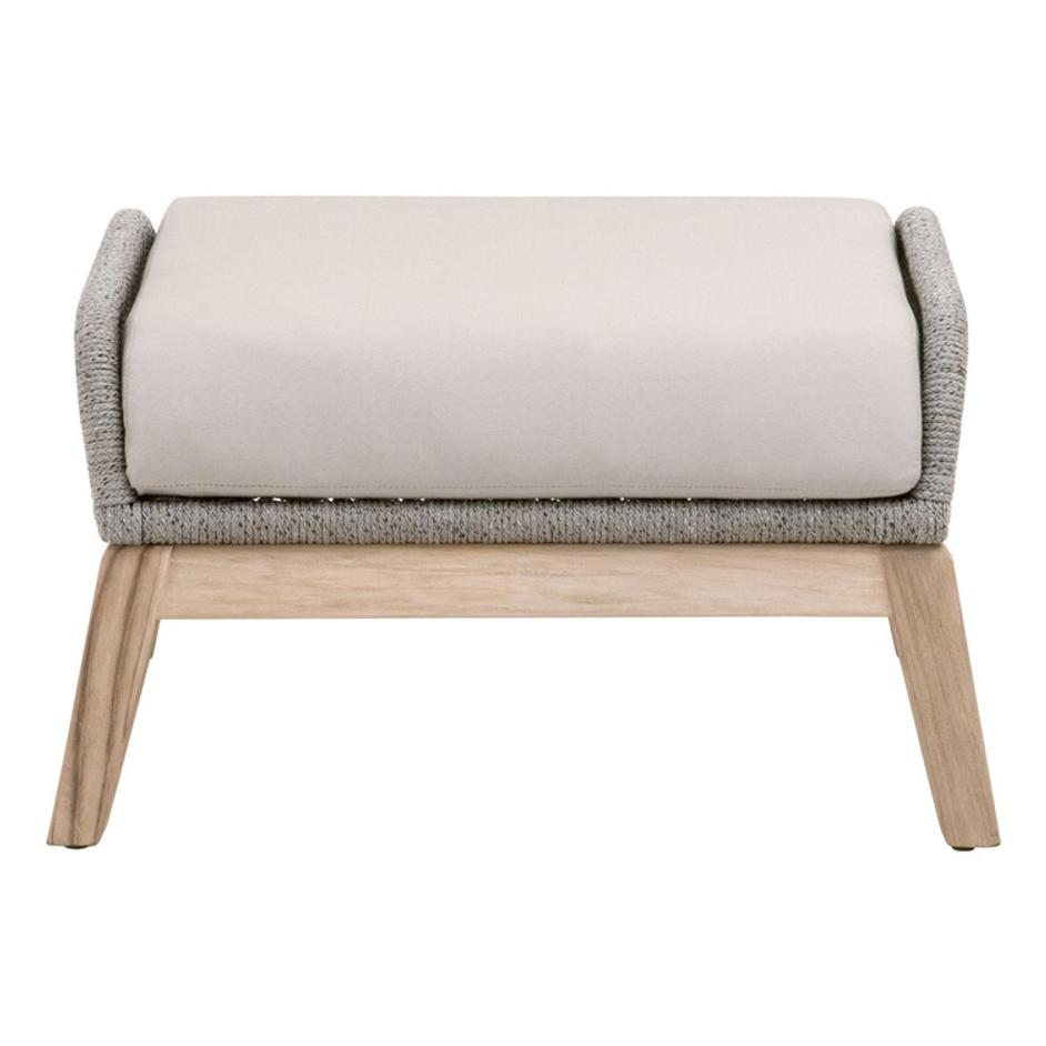 Loom Outdoor Footstool by Essentials For Living