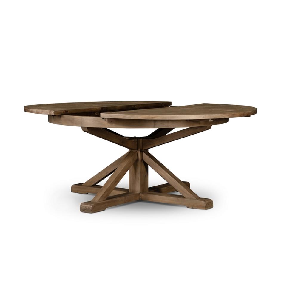 Cintra Ext Dining Table 63" in Rustic Sundried Ash by FOUR HANDS