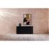 Povera 4 Door Sideboard Black by Moes Home