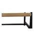 HAWTHORN BENCH SMALL BLACK by Moes Home