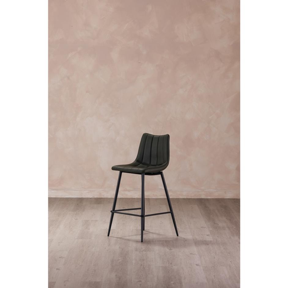ALIBI BARSTOOL DARK GREEN-M2 by Moes Home