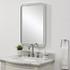 Crofton Lighted Nickel Vanity Mirror by Uttermost