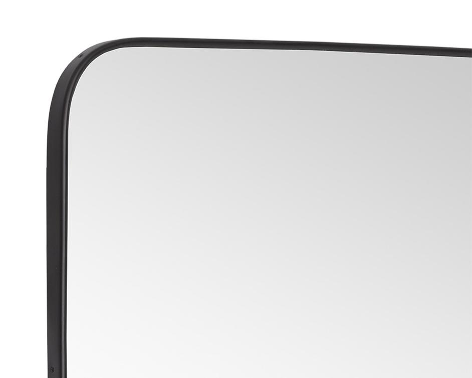 Calabasas Floor Mirror - Black by Sunpan