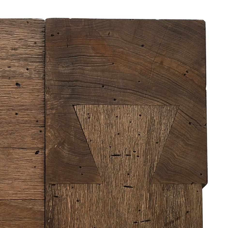 Abaso Dining Table - Rustic Wormwood Oak by Four Hands