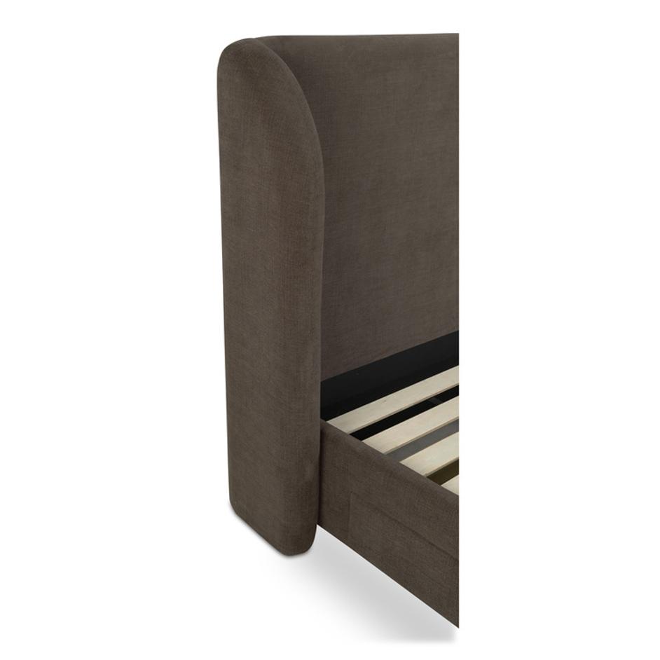 Sophia King Storage Bed Brown by Moes Home