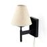 Dodie Sconce In Jet Black by FOUR HANDS