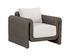 TIBI ARMCHAIR - GREY - LOUIS CREAM by Sunpan