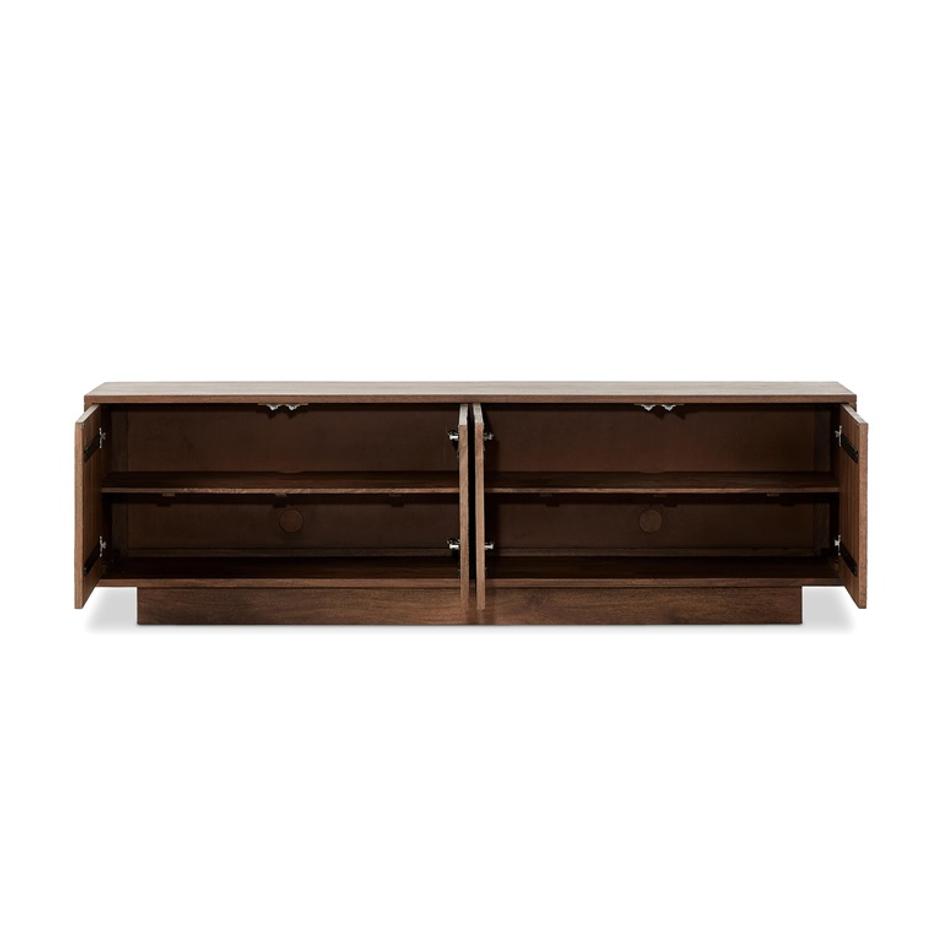 Gilmore Media Console in Aged Mango by FOUR HANDS